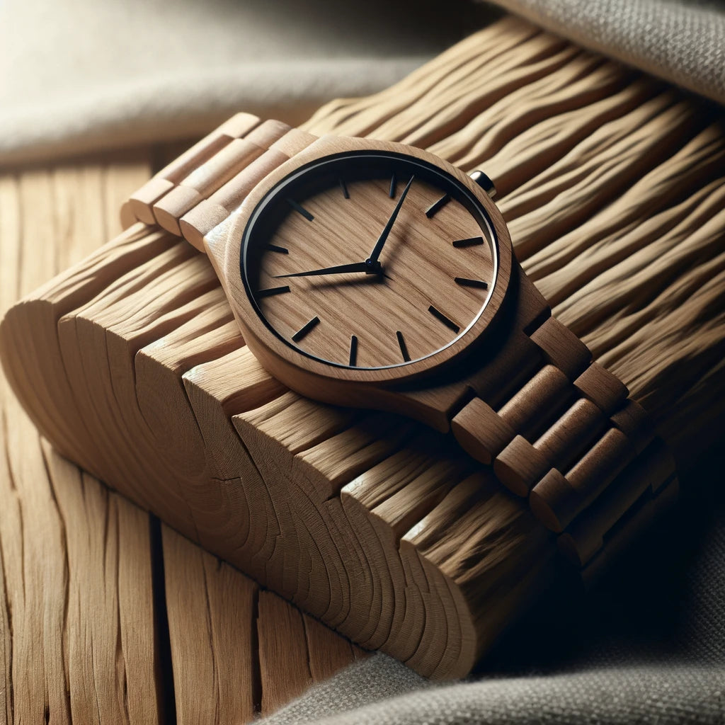 Design minimaliste dans les montres en bois