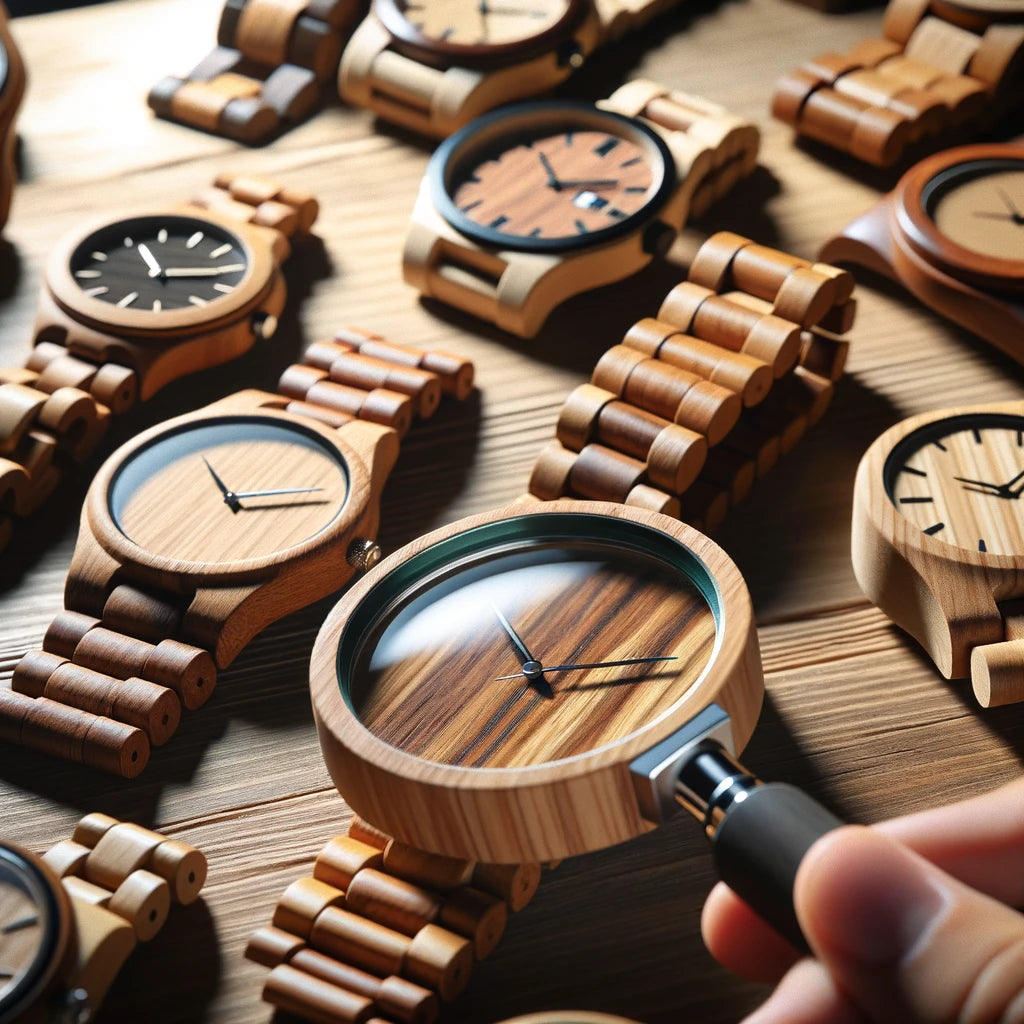 Le bois des montres est-il résistant aux rayures