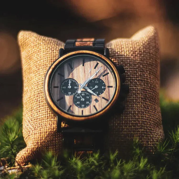Pourquoi acheter une montre en bois chez L'Arbre du Temps?