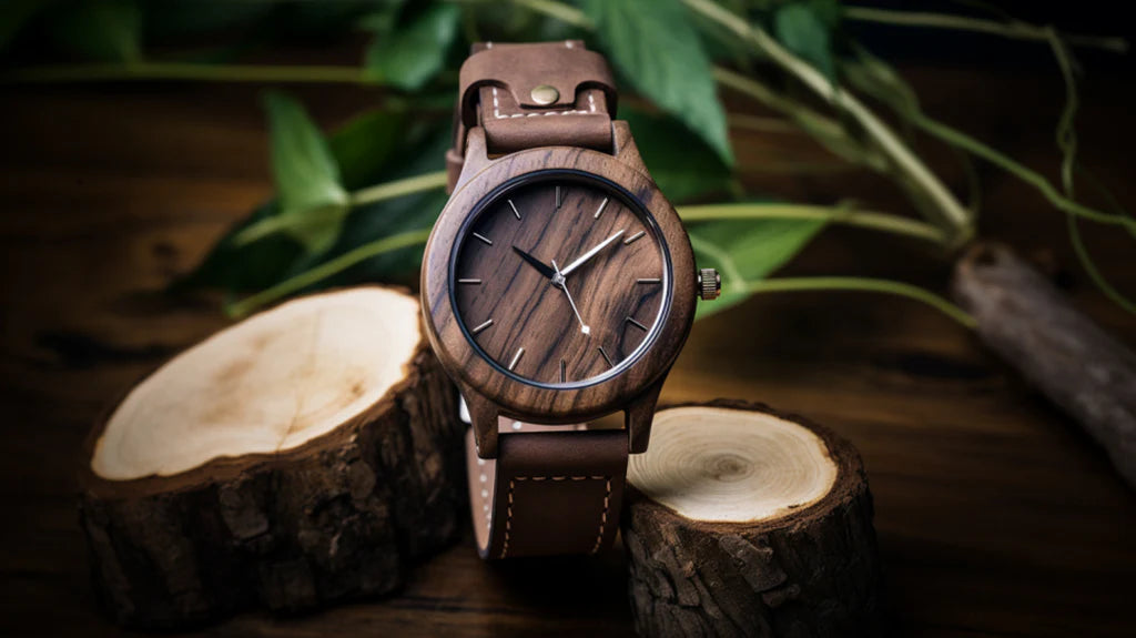 montre en bois écoresponsable