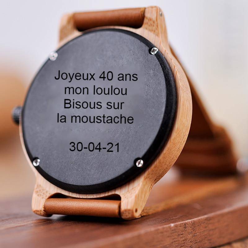 Une montre en bois est-elle un bon cadeau ?